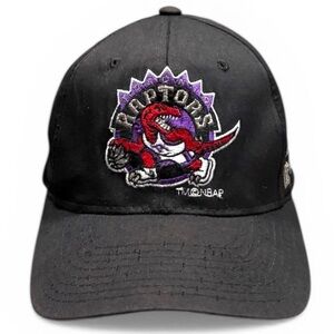 Vintage 90s Toronto Raptors Starter NBA Basketball Hat Cap Black Rare